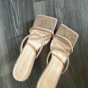 Pretty Little Thing - Cream Heels - 8